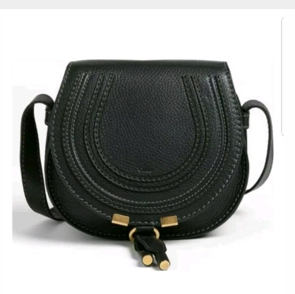 Chloe Handbags - Chloe 'Mini Marcie' Leather Crossbody Shoulder Bag
